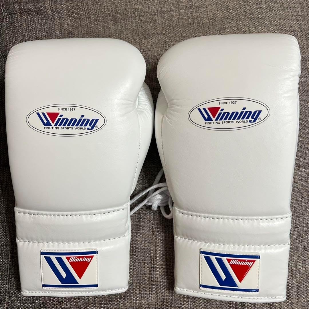 Winning ボクシンググローブ ホワイト 14オンス Winning ボクシング