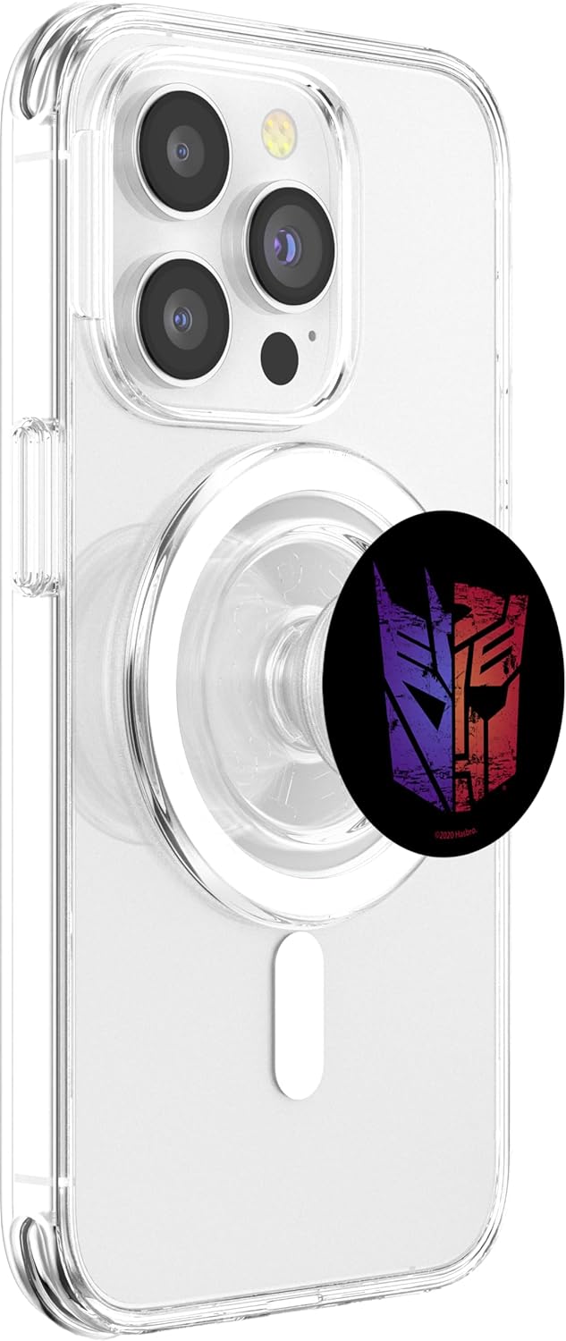 Transformers Autobots And Decepticons Split Color Mask PopSockets PopGrip for MagSafe