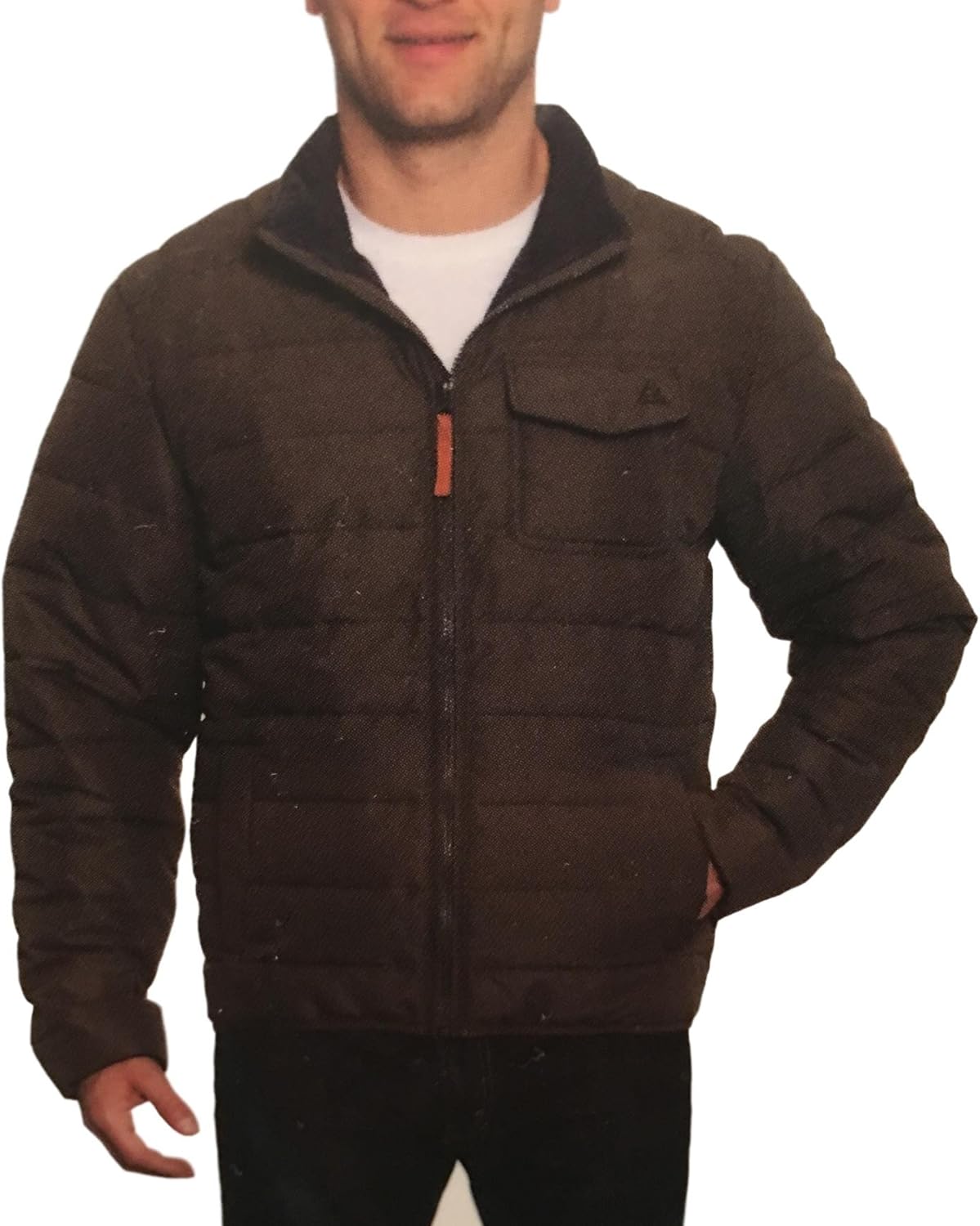 Gerry Mens Polyfill Full Zip Jacket (Medium, Black)