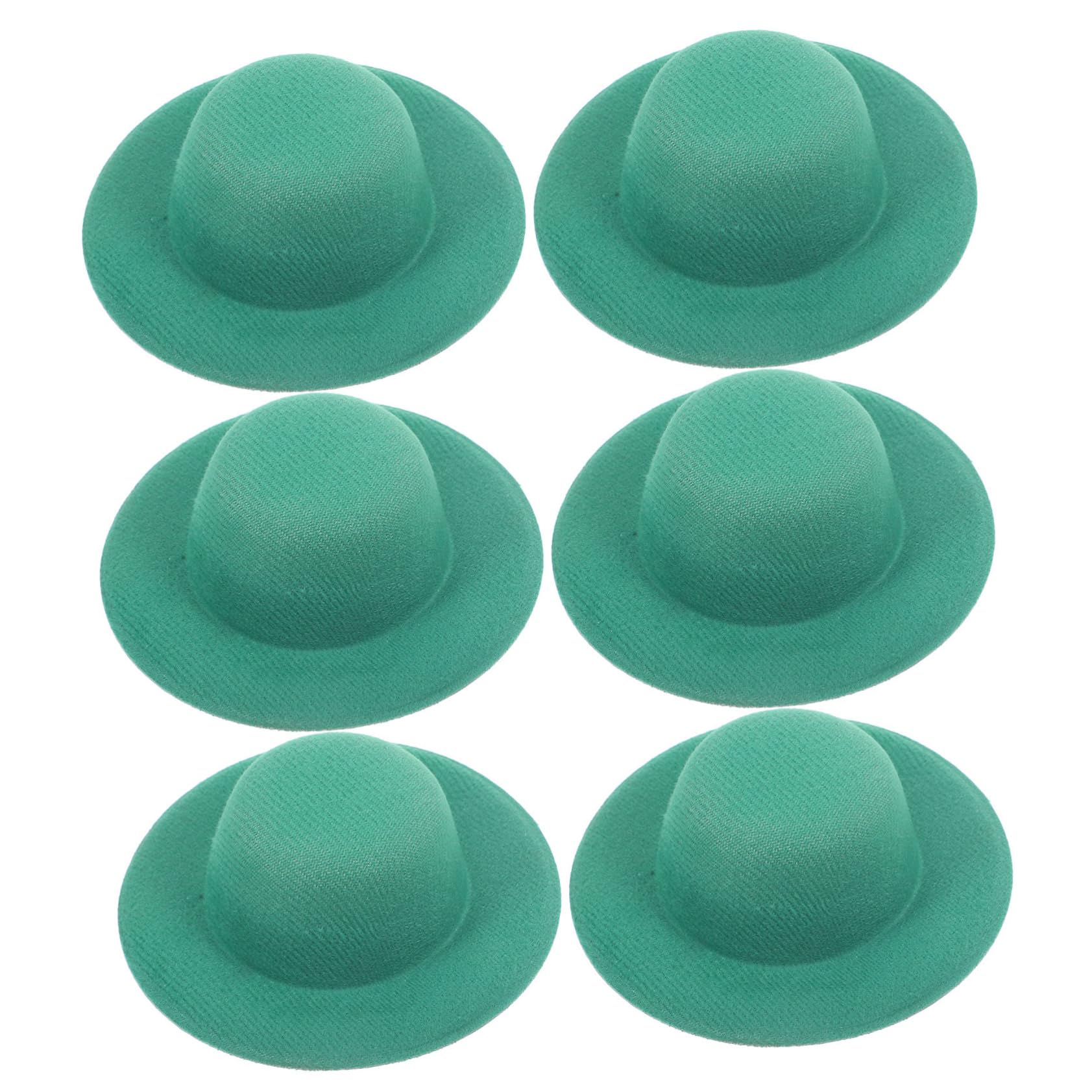 Vaguelly Miniature Hats Set 6pcs Boys and Girls Party Hats Baby Cowboy Hat Cowgirl Hat Tiny Cowboy Hats for Doll Dress up and Decorations