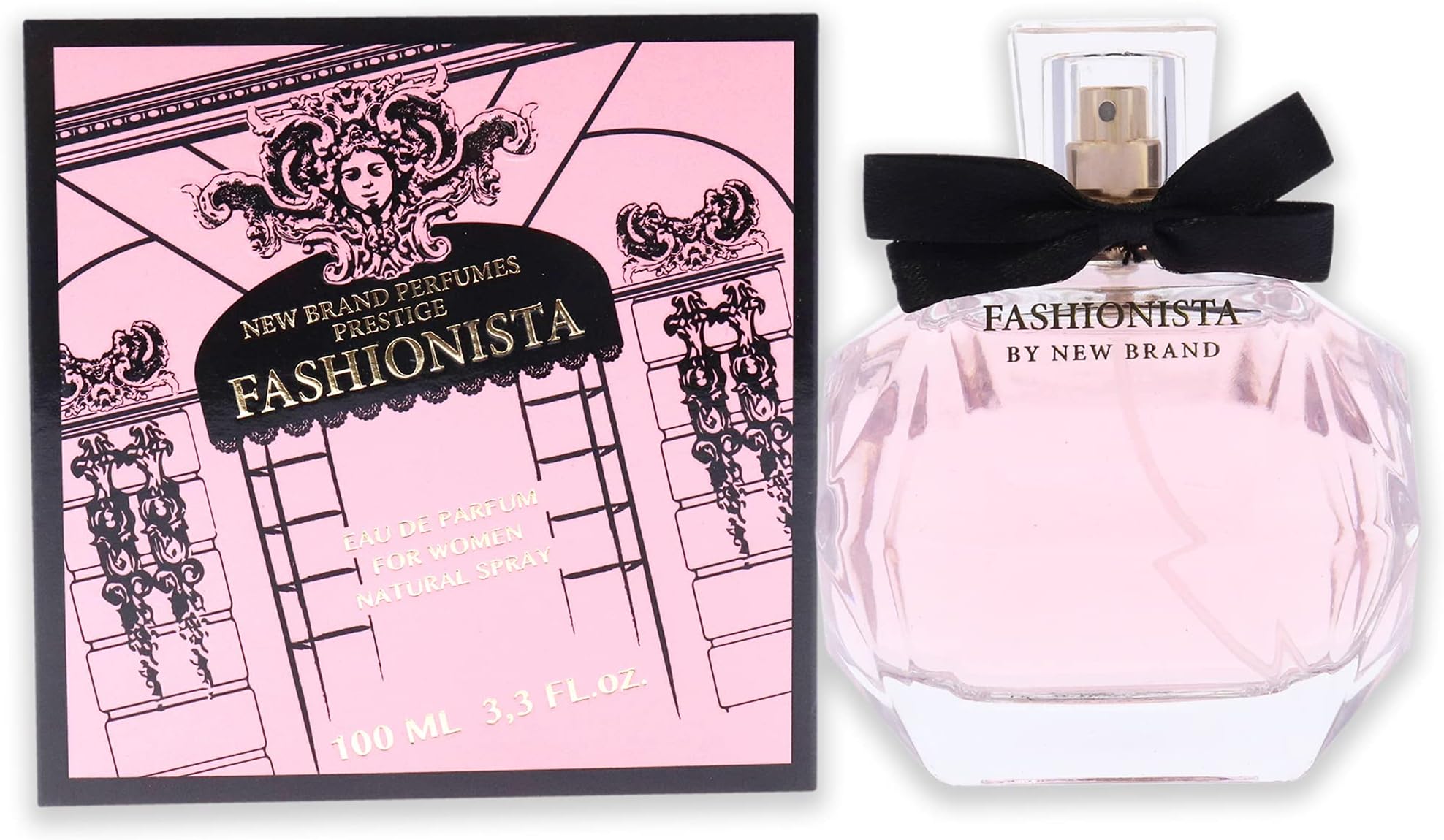 Fashionista by New Brand for Women - 3.3 oz EDP Spray
