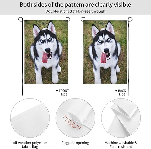 Miniatura 9 de Banderas personalizadas para automóvil, decoración personalizada de doble cara, añade tu propia imagen para decoración de pared del hogar, 12.5 x 18