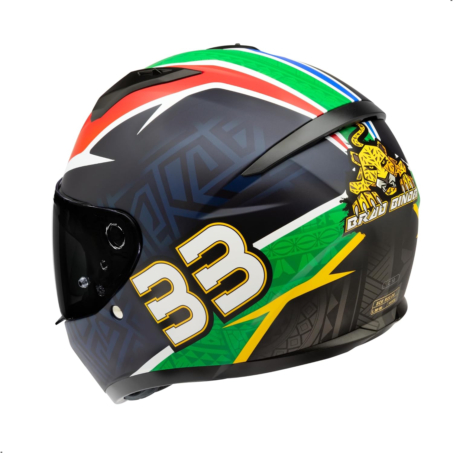 HJC C10 Binder BB33 LTD Full Face Motorcycle Helmet, Medium