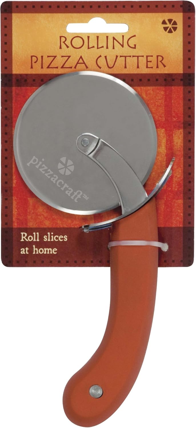 Buy Pizzacraft PC0204 3 Stainless Steel Rolling Pizza Cutter with Soft