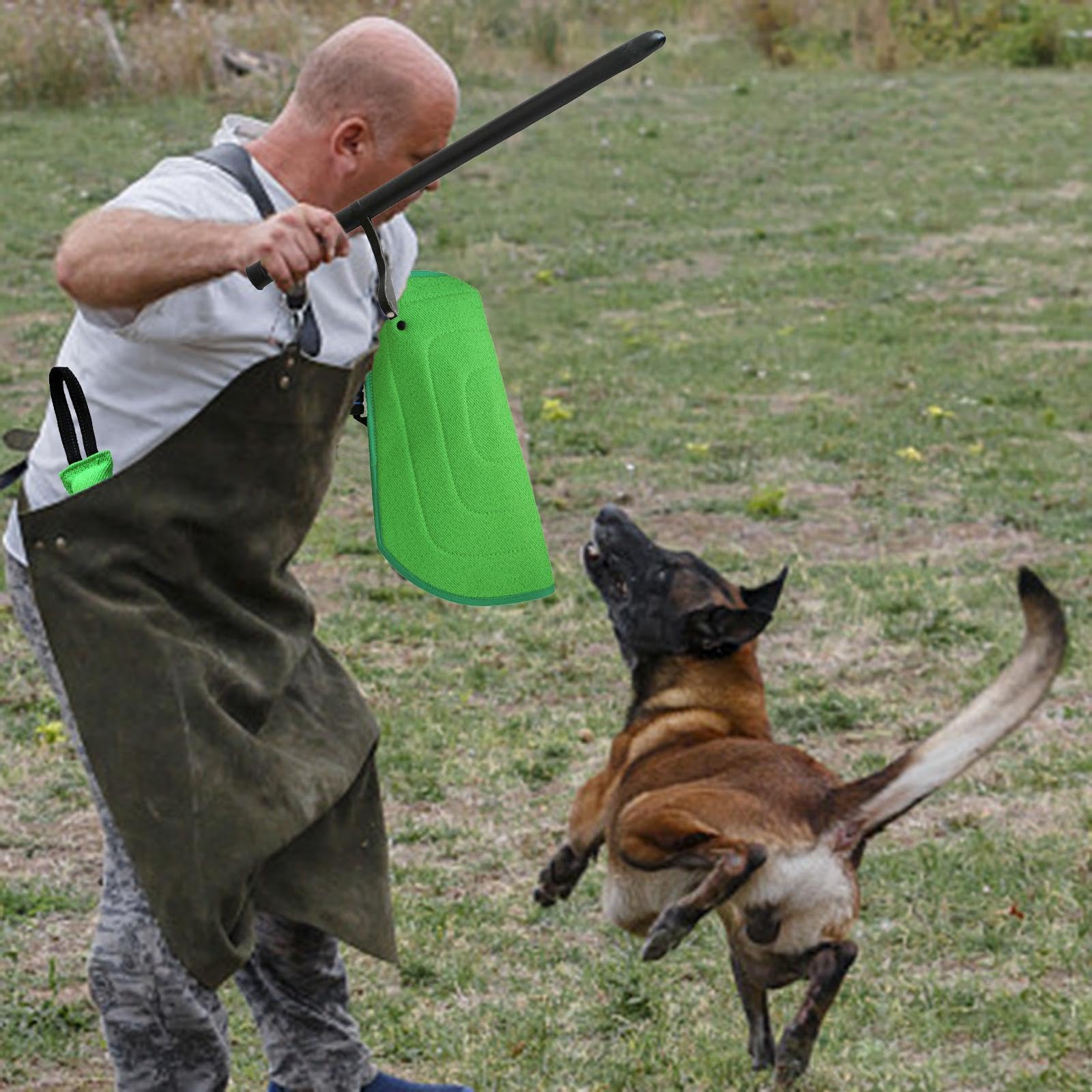 3X Set de Entrenamiento para Mordeduras de Perro: Almohada para Mordeduras con Funda, Juguete para Tirar de La Almohada, Protector de Brazo para Morde