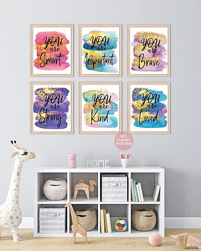 Miniatura 4 de MTL HOE Impresiones artísticas para habitación de niñas, citas positivas, arte de pared para niños, carteles para dormitorio de niñas adolescentes,