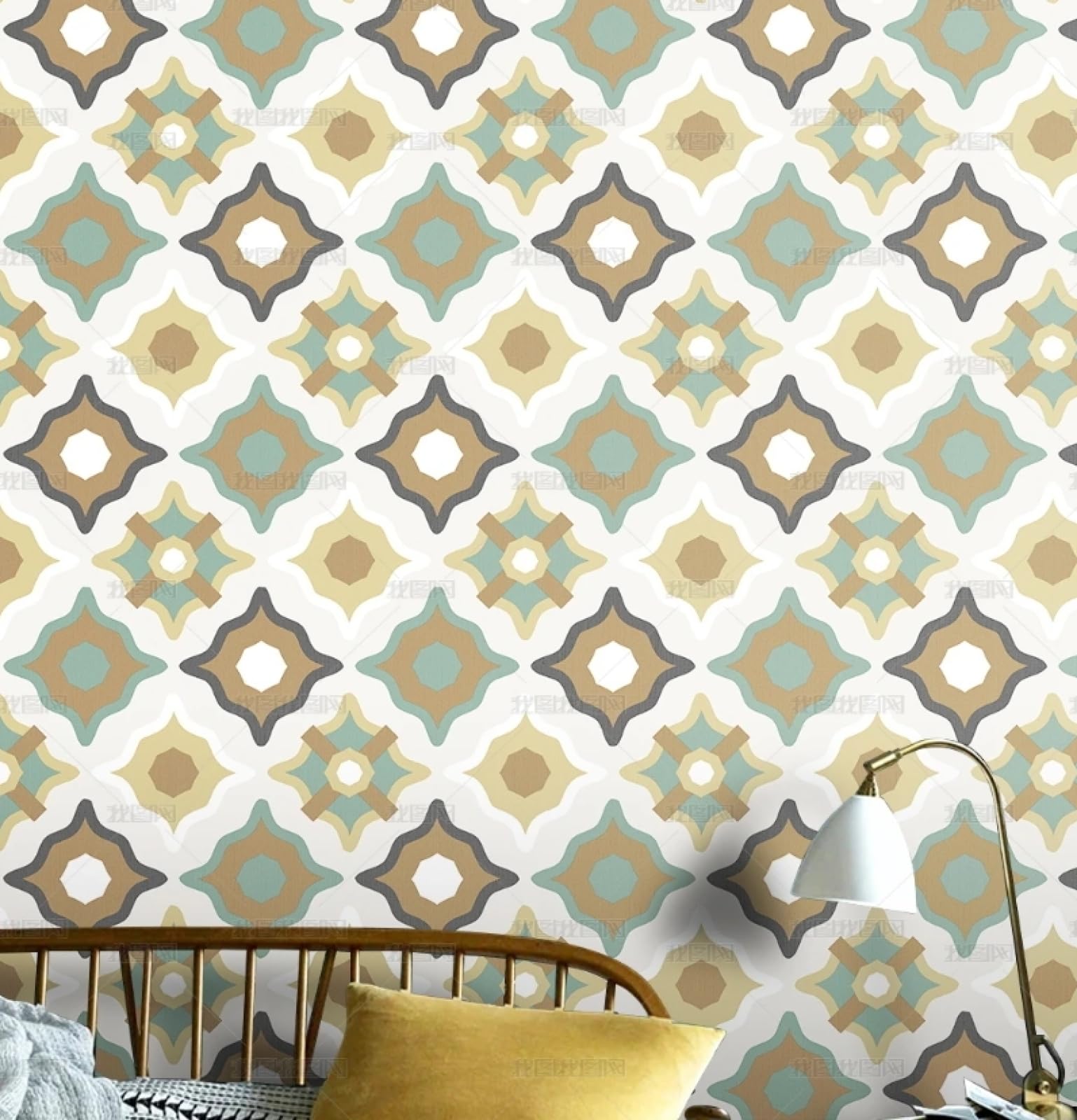 Papier peint autocollant pour relooker la chambre et les meubles du salon