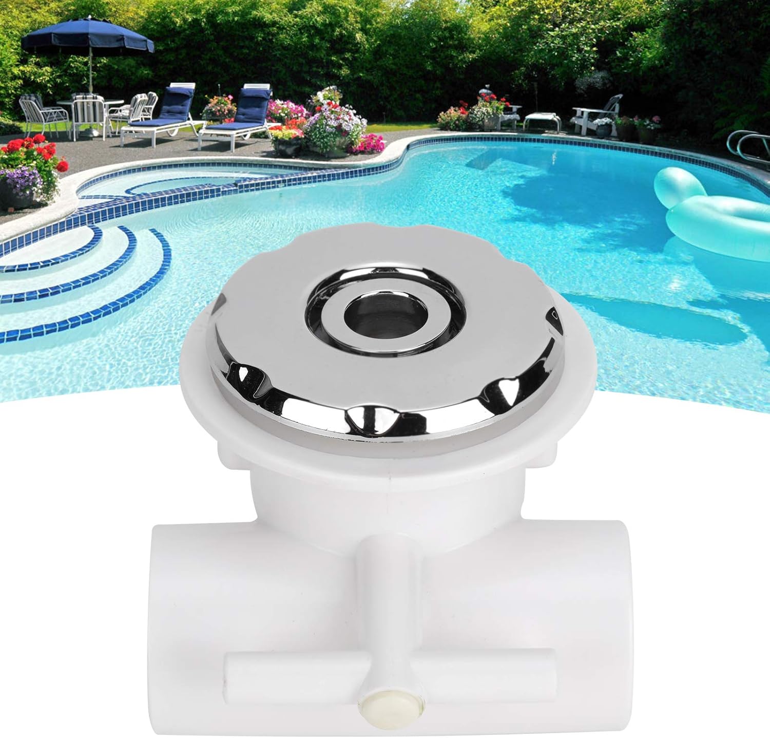 G3/4in Bathtub Massage Jet, Spa Hot Tub Jets Replacements, Massage Water Nozzle for SPA Swimming Pool Equipment Parts Accessories