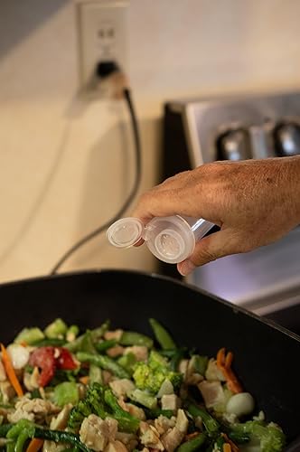 Miniatura 4 de BRAZZA Juego de saleros y pimenteros a prueba de humedad, perfecto para ir de campamento, picnic al aire libre, cocina, loncheras, juego de especias