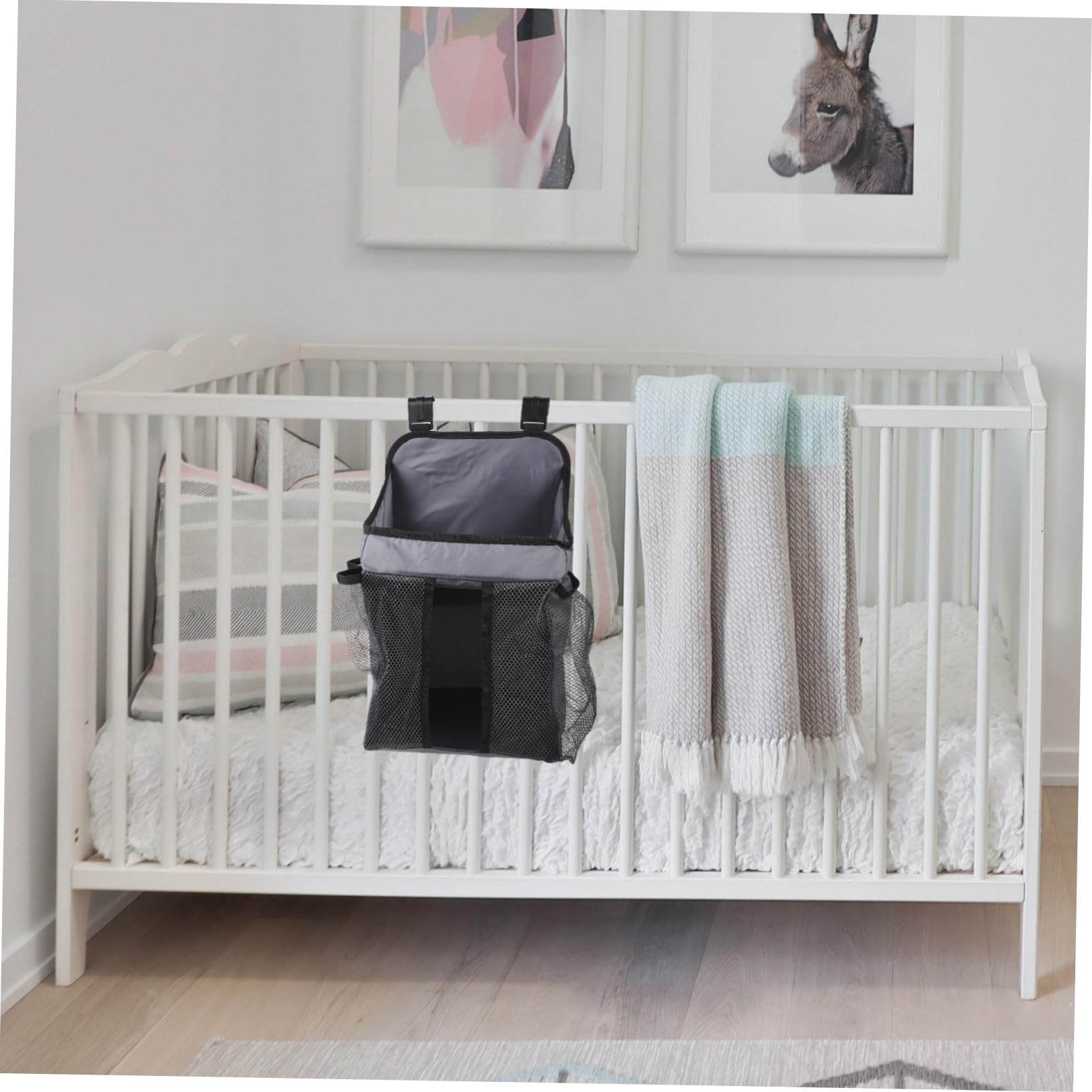 Multifunktionaler Wickel Organizer Windelsäckchen mit Robustem Material und Hängbar Vielseitige Aufbewahrungstasche für Babywindeln und Utensilien für Unterwegs Geschenk für Neue