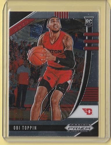 2020-21 Panini Prizm Draft Picks #47 Obi Toppin - Rookie Year