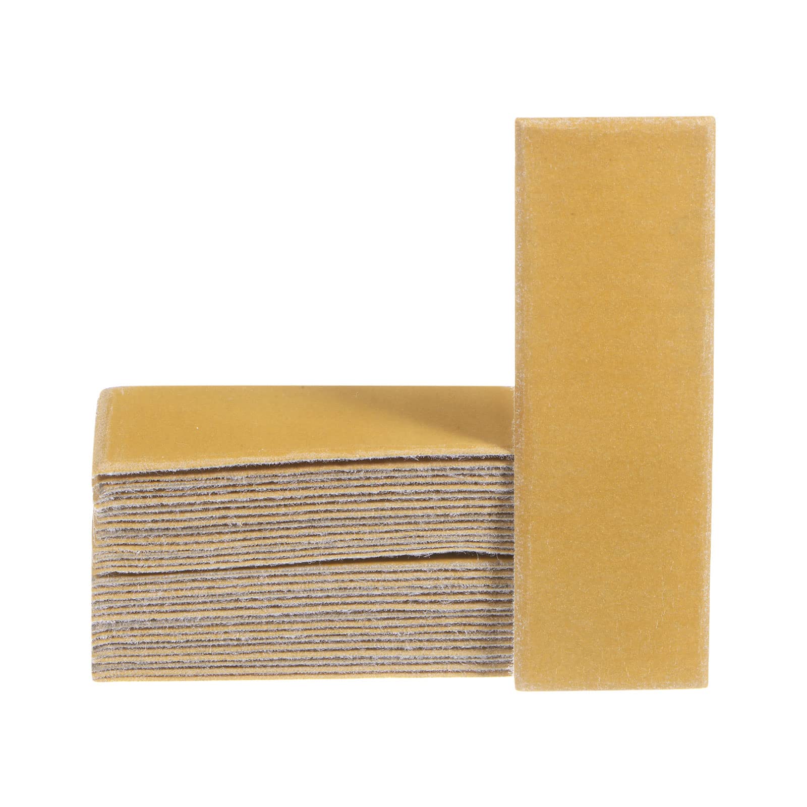 sourcing map 30pcs Micro Sander Paper 400 Grit 3.5x1.2 Inch Mini Sanding Sheets Strips Hook Loop Sandpapers for Wood Metal Small Projects Tight Spaces Polish Work