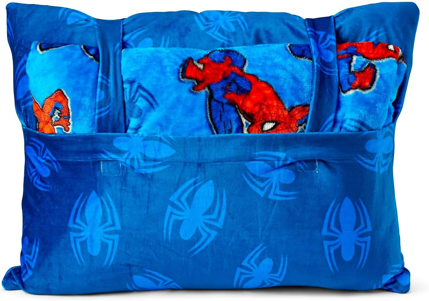 Marvel Spiderman Blanket and Pillow for Boys Cozy Throw Blanket Set