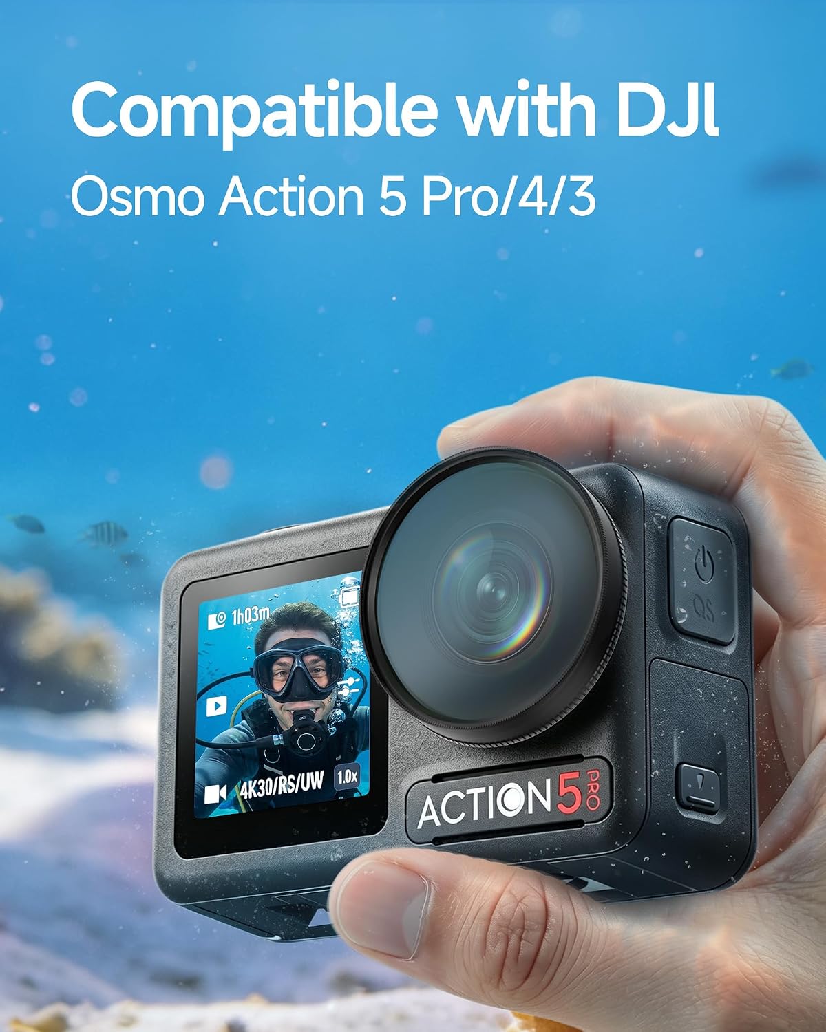 Lens Filter for Action 4 5 Camera image 2
