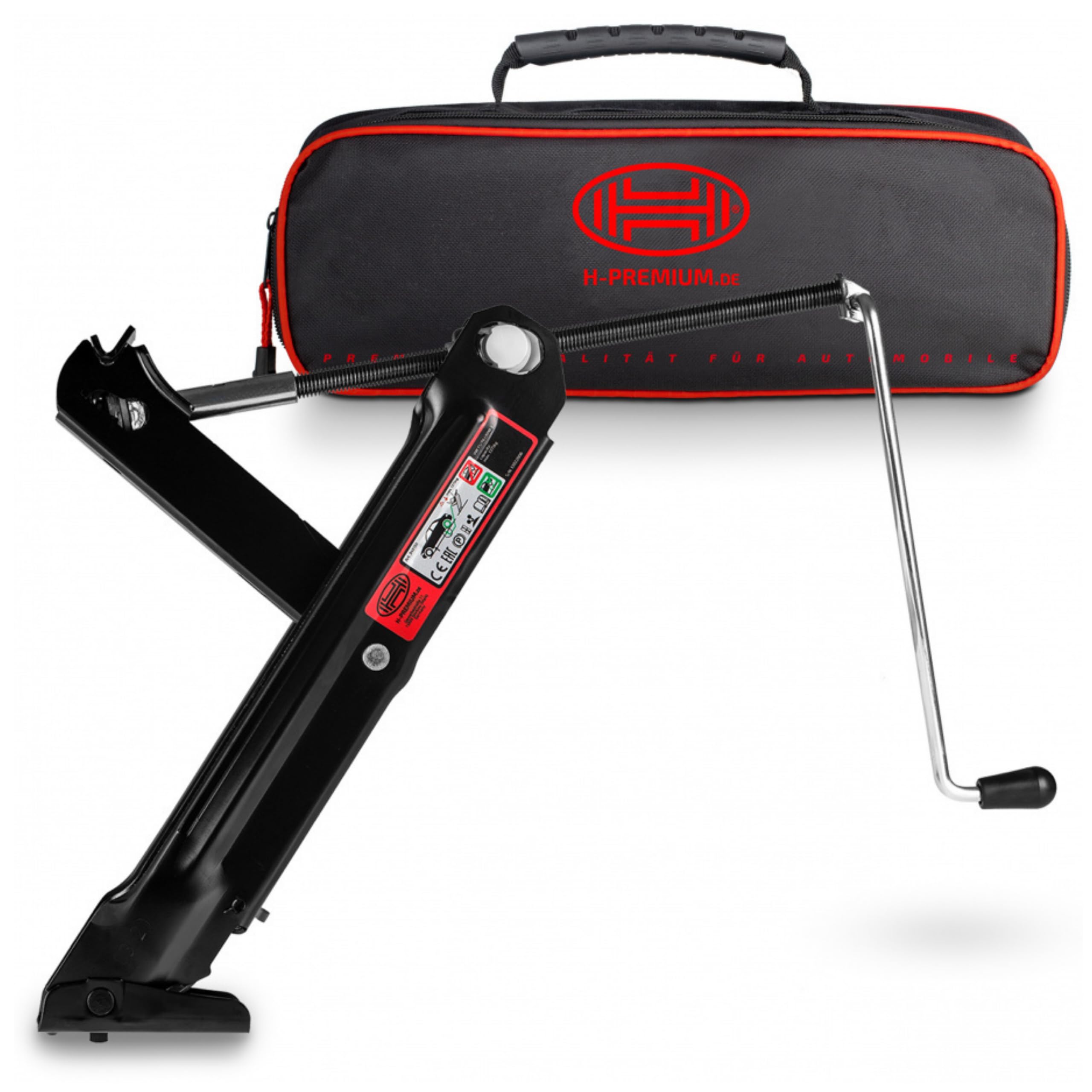 HEYNER Germany Cric de levage à ciseaux pour Transporter T5 T6 - Pour voiture, van, camping-car - Fabriqué en Europe