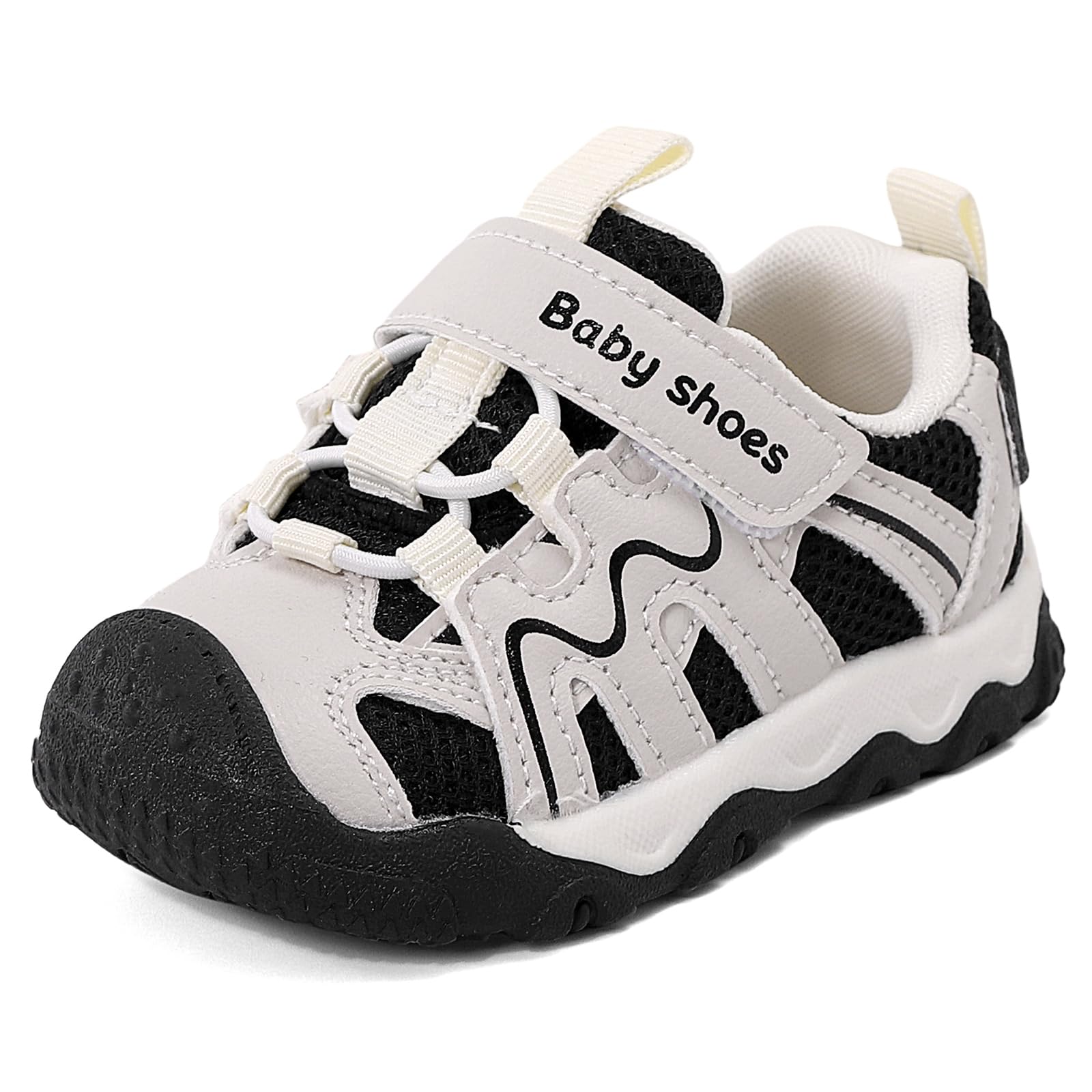 MASOCIO Chaussure Bébé Garçon Fille Chaussures Premiers Pas Bébé Semelle Caoutchouc Souple Antidérapant
