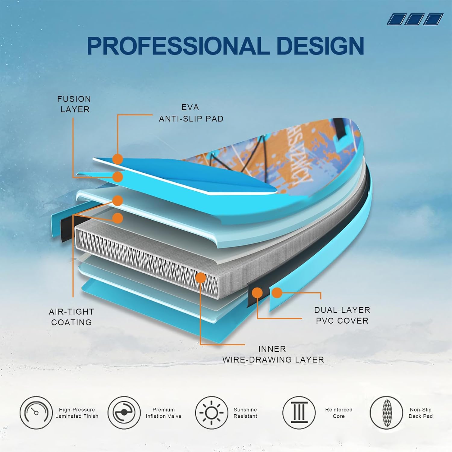 Inflatable Kayak with Detachable Seat,10'x34''x8''Stand Up Paddle Board for Adults & Youth,SUP-Kayak Set for Fishing,Touring Kayaks