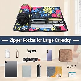 supregear Accessories Bag for Walker, Wheelchair, Rollator - Walker Basket Bag w/Cup Holder - Seniors Caddy Attachment Pouch, Water Resistant Large Capacity Carry Storage Carrier Tote