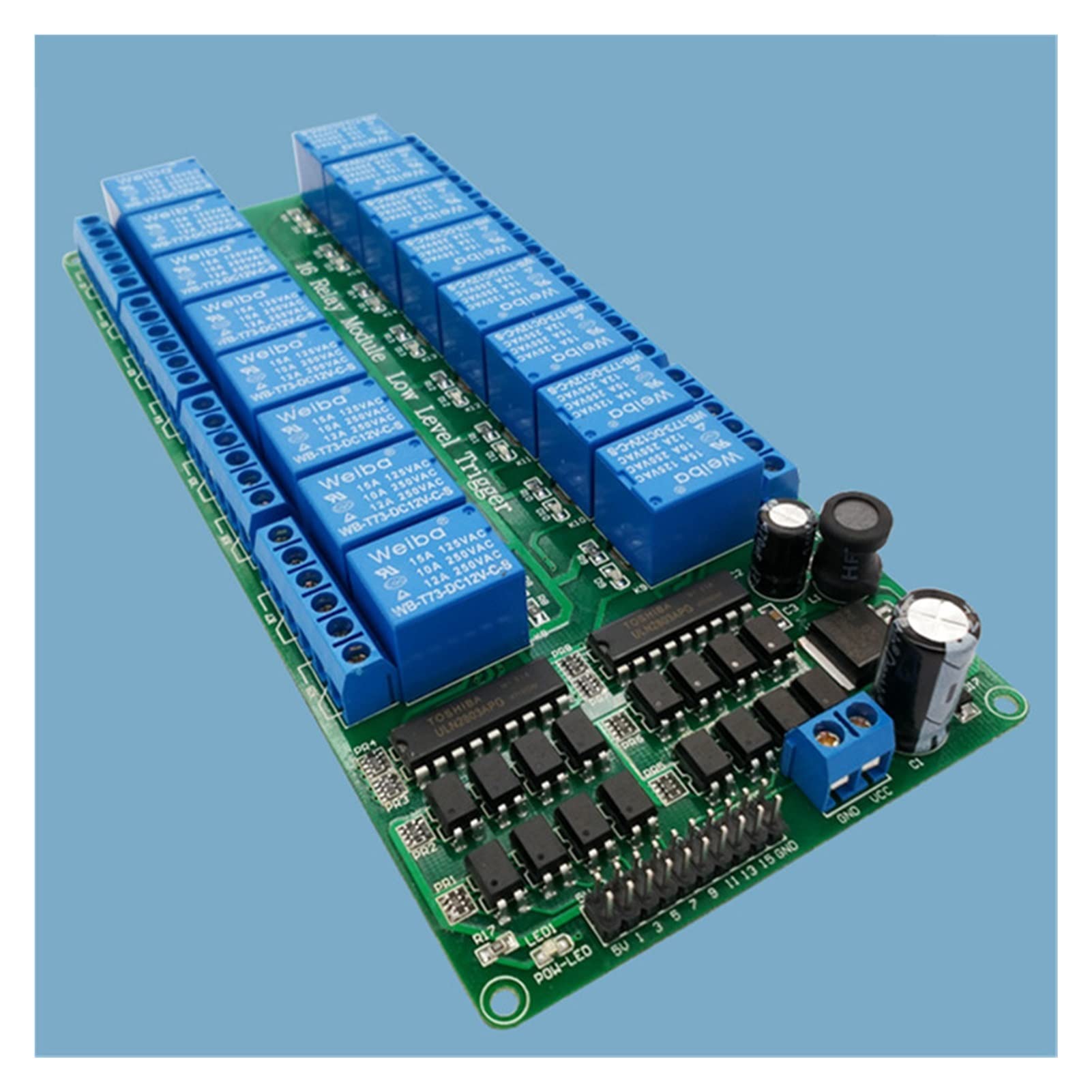 Buy Heavy Duty Relay 16 channel relay module low level trigger relay control panel with