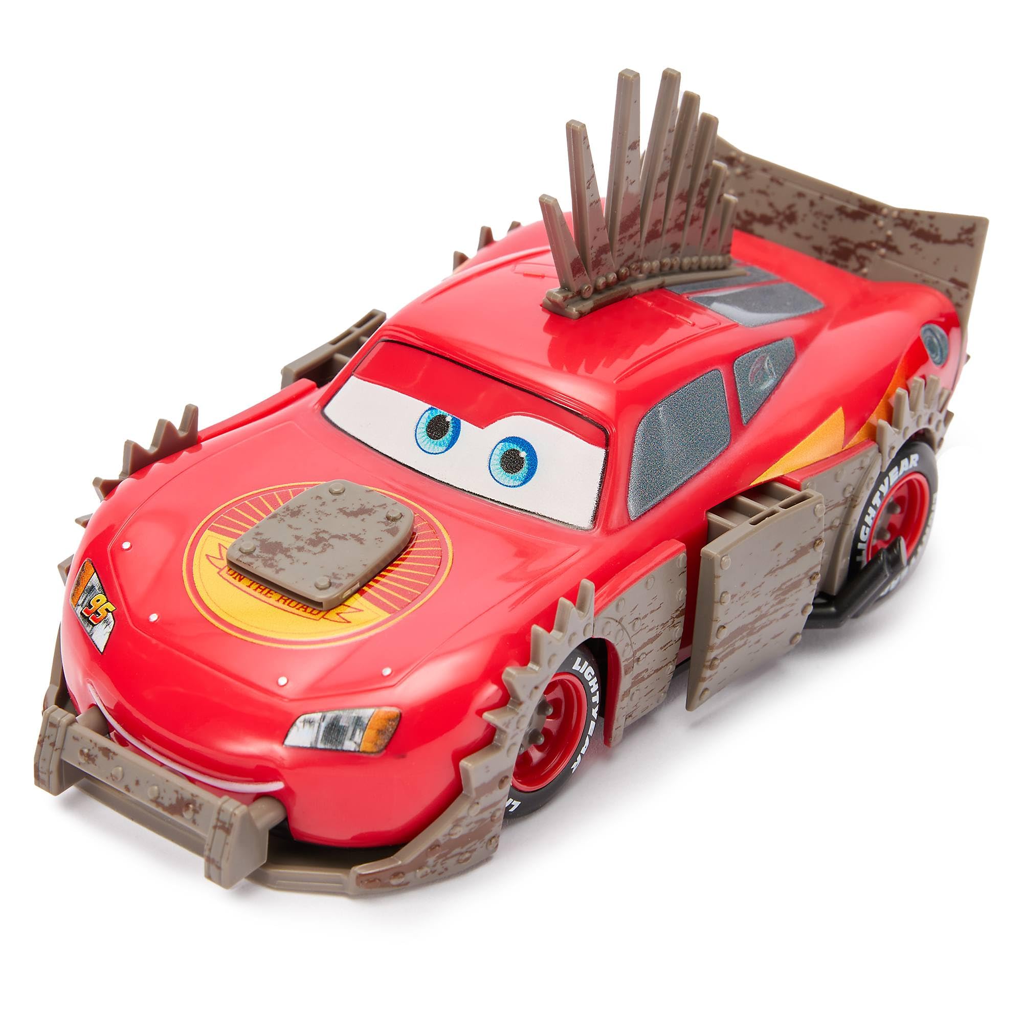 Disney Store Official Lightning McQueen Crash and Rebuild Remote Control Car for Kids Disney Pixar Cars, 15cm/6” - Image 4
