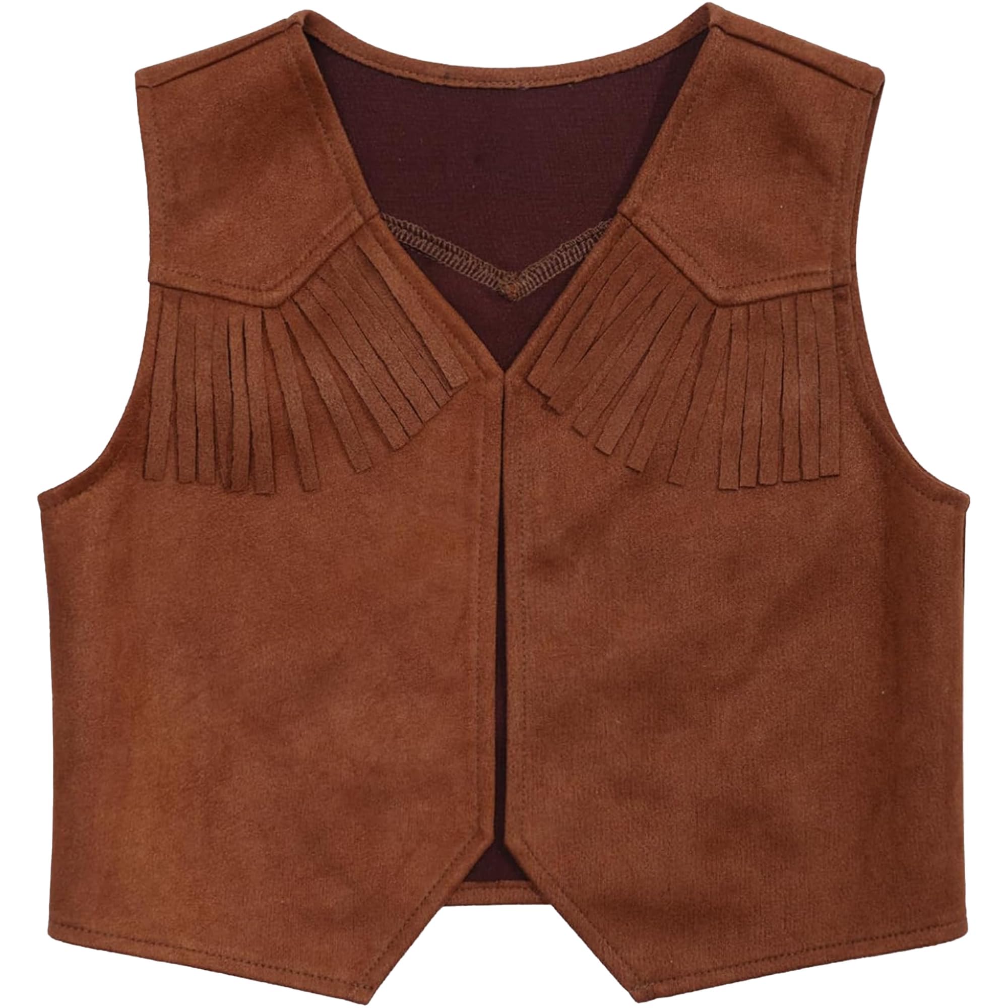 Wildarms Gilet da cowboy occidentale da uomo, perfetto per Halloween, carnevale e feste a tema