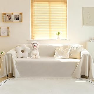 MEETSKY Couch Cover Sofa Covers Couch Covers for 3 Cushion Couch Sofa Pe...