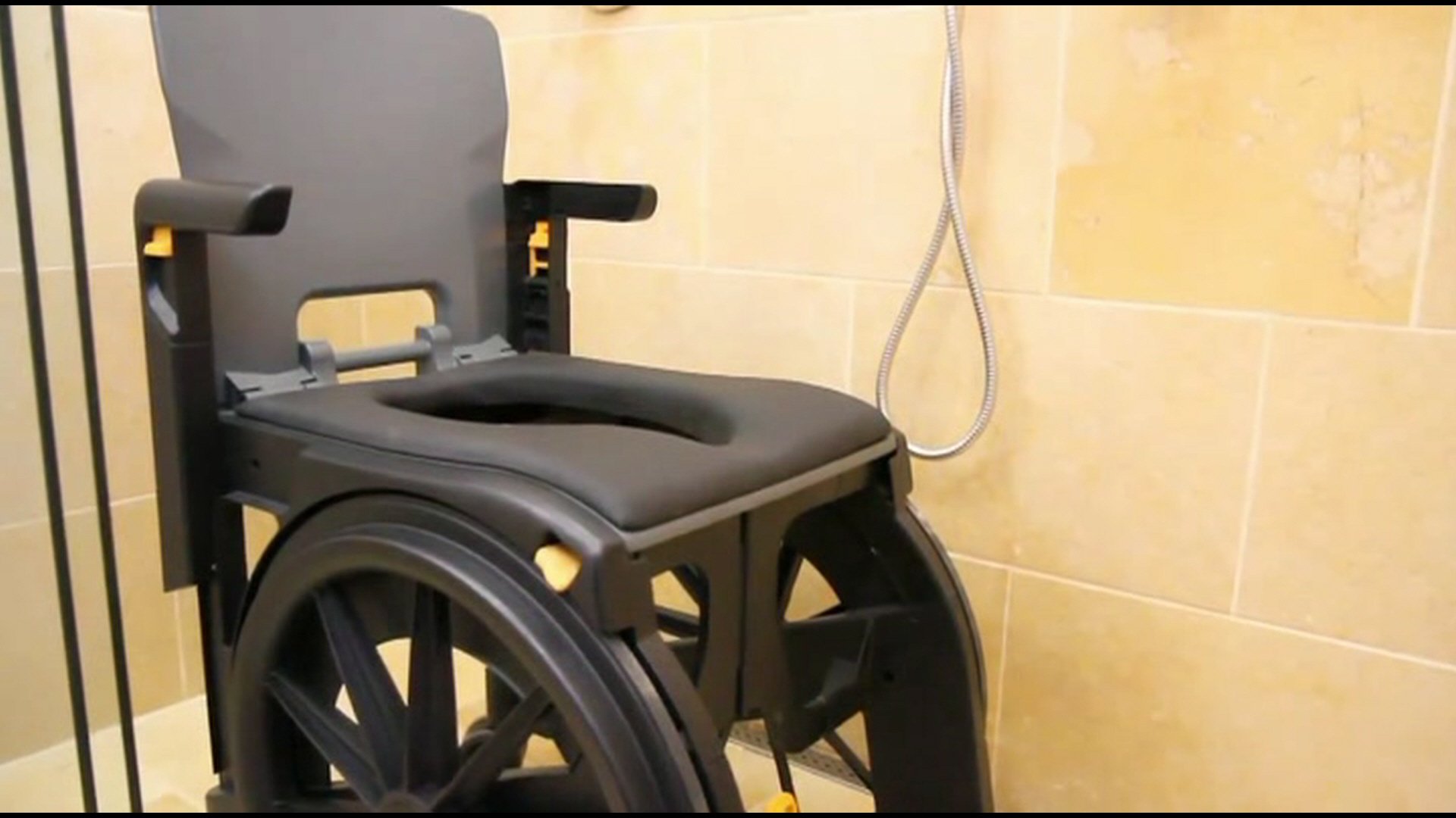 Travel Pal 4 in 1 Portable Travel Commode Shower Wheelchair Combo