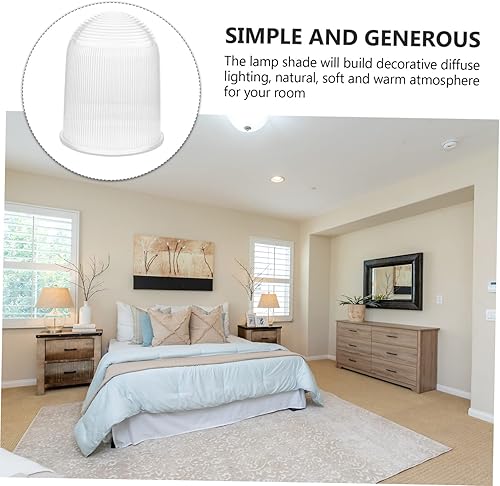 Miniatura 9 de 1 pantalla redonda para lámpara de cristal, pantalla de cristal, lámpara de globo, accesorio de repuesto para lámpara de cristal, pantalla de