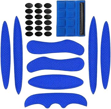 Helmet Foam Padding Kit, Bicycle Helmet Pad, Safety Helmet Inner Padding Accessories, Bicycle Helmet Padding, for Bike Motorcycle, Cycling, Racing