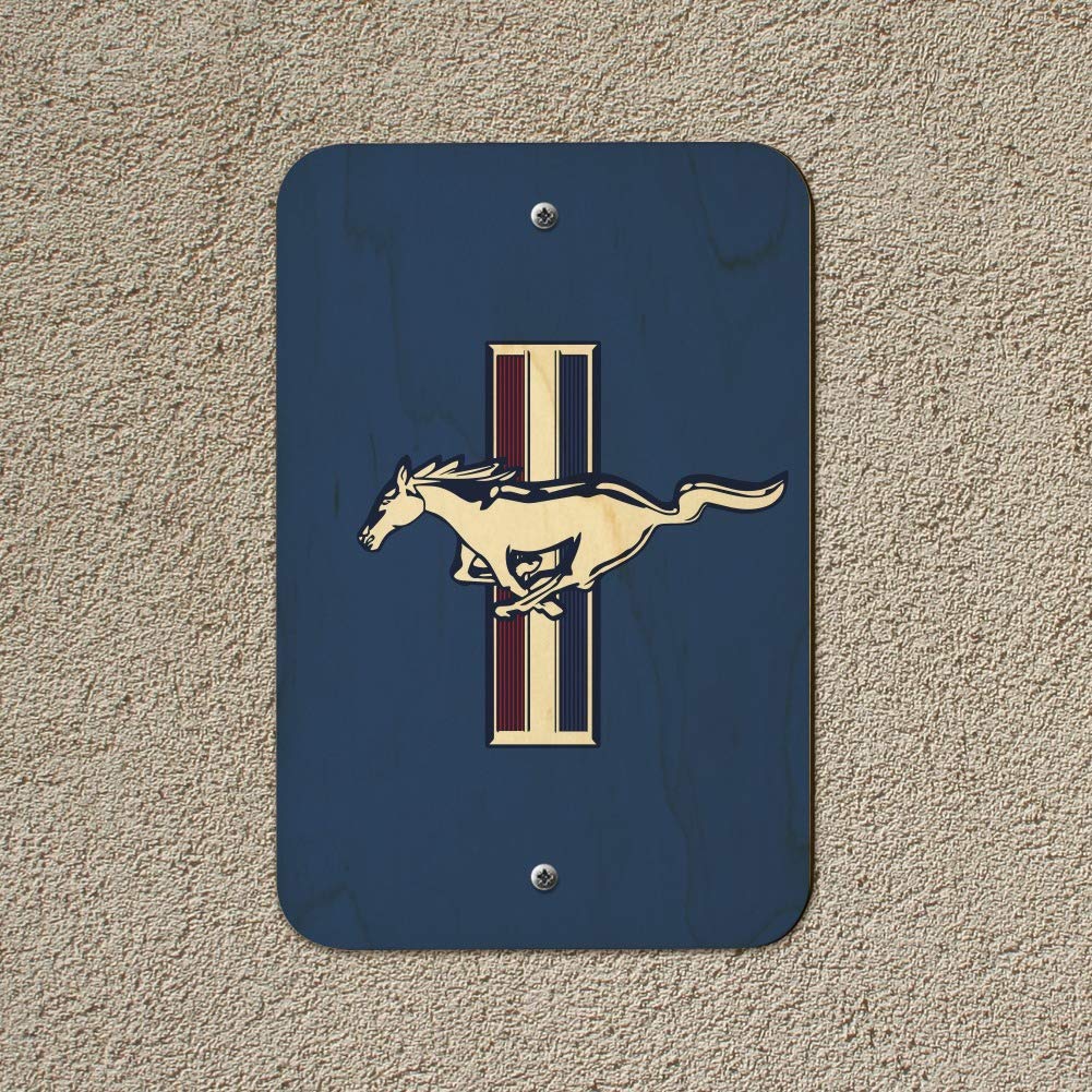 Amazon.com: GRAPHICS & MORE Ford Mustang Logo Home Business Office