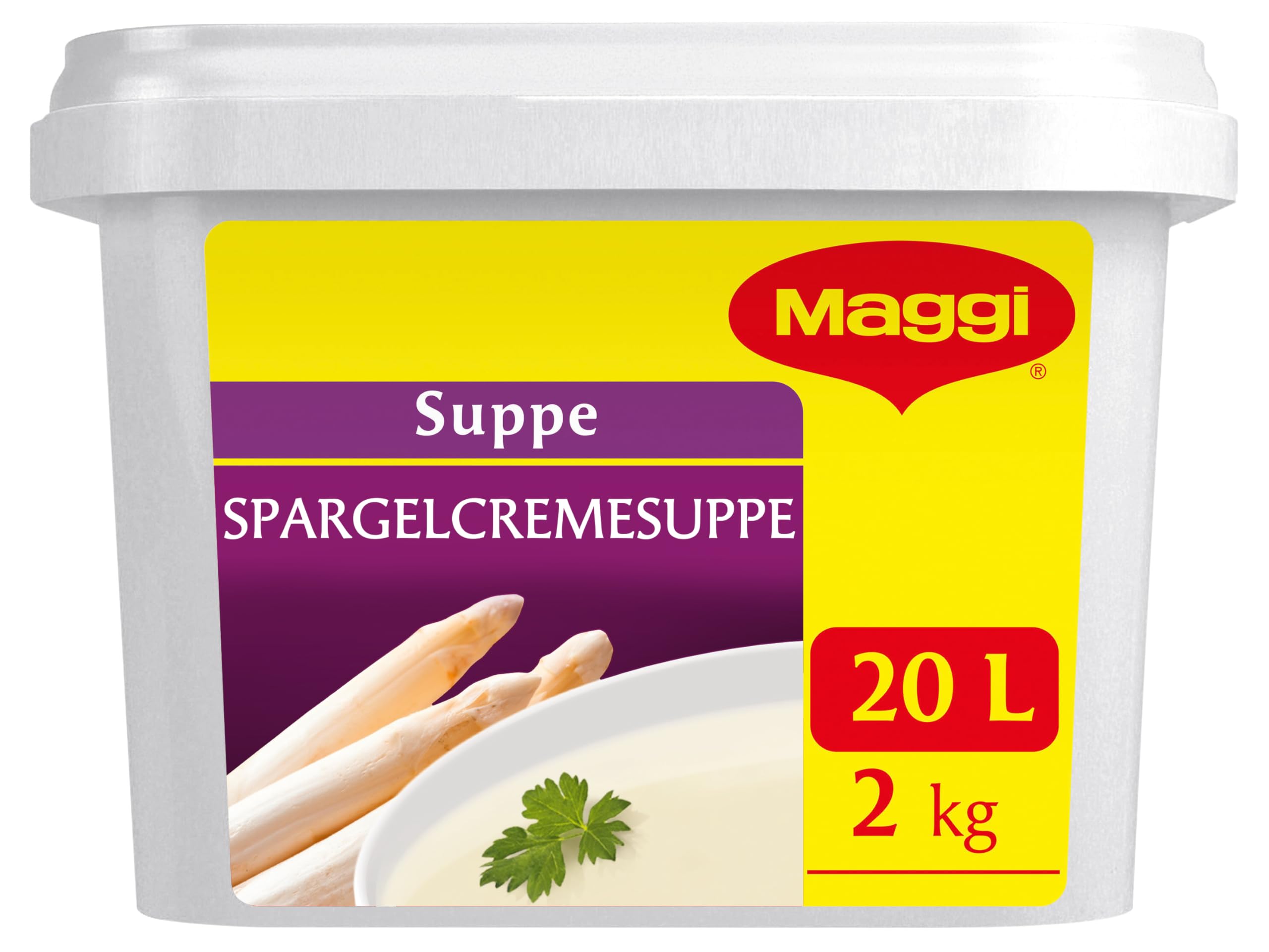 Maggi Soupe à asperges fine végétarienne 2 kg