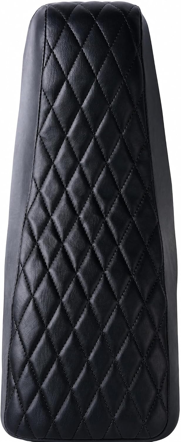 JMCHstore Black Diamond Stitch Retro Mini Bike Seat Cover for Motovox MBX10, for Mototec 105cc Mini Bike