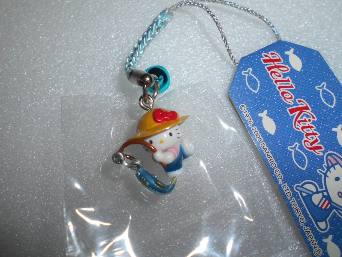 レア！ご当地キティ　根付け　釣り 新品 Amazon.co.jp: キティ ご当地 根付けストラップ 魚釣り さかな