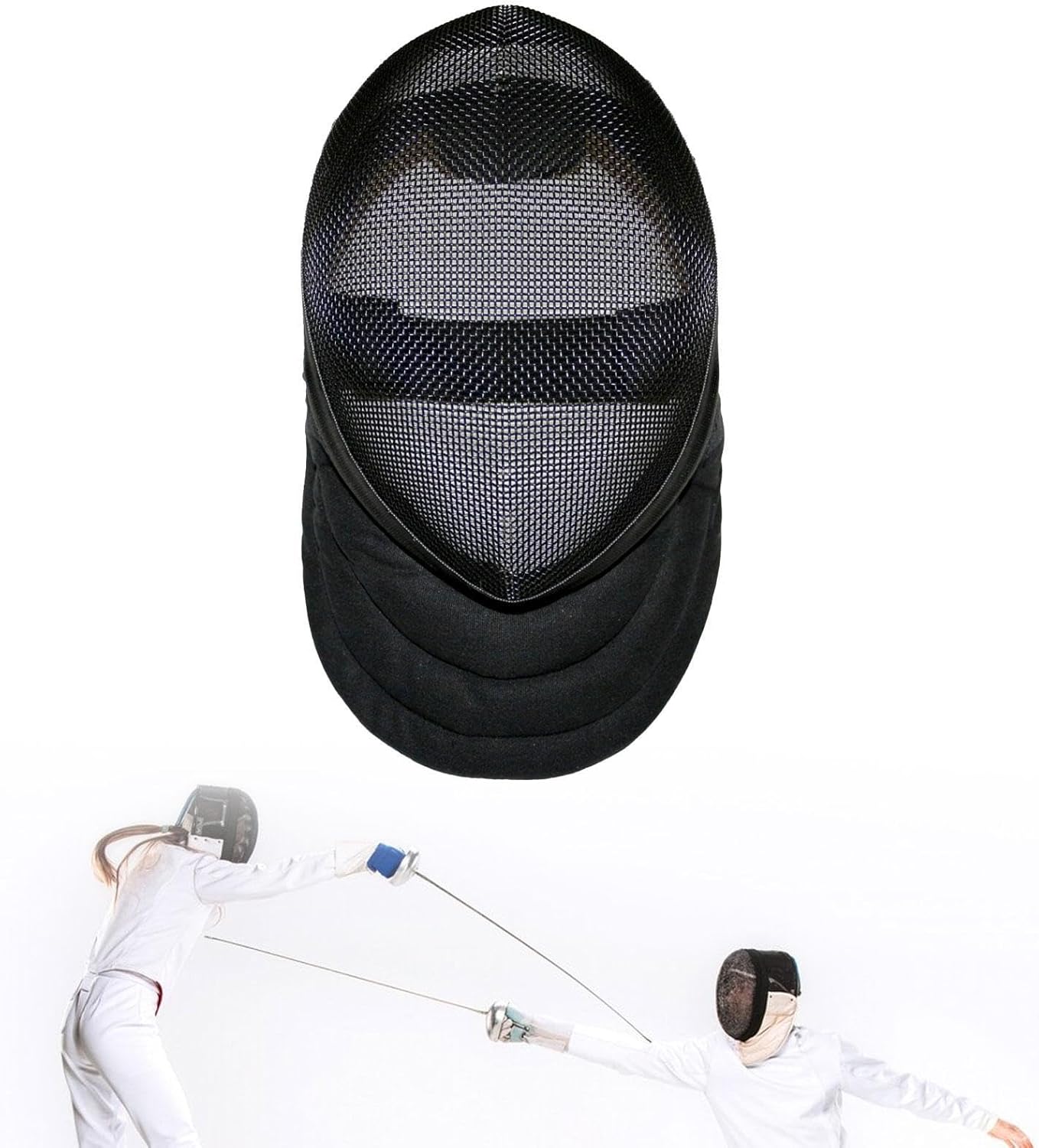 Fence Mask Fence Helmet Training Equipment, Comfort -mask -Fencing -wach Equipment for Competition Masque