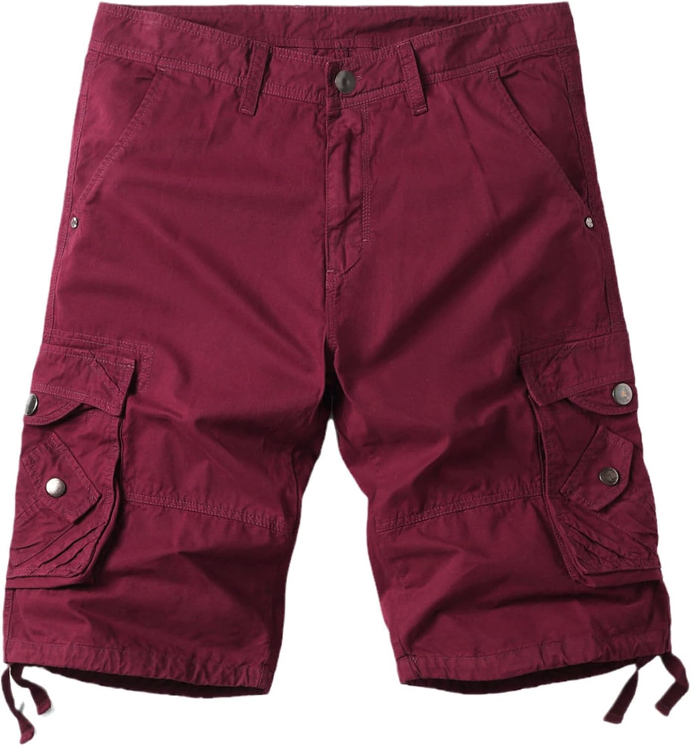 Men's Camouflage Casual Multi-Pocket Beach Shorts Loose Fashion Military Cargo Shorts Classic Comfort Outdoor Short