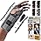 DR. BRACE Adjustable Wrist Brace Night Support for Carpal Tunnel, Doctor Developed, Upgraded with Double Splint & Therapeutic Cushion,Hand Brace for Pain Relief,Injuries,Sprains (S/M Left Hand, Grey)