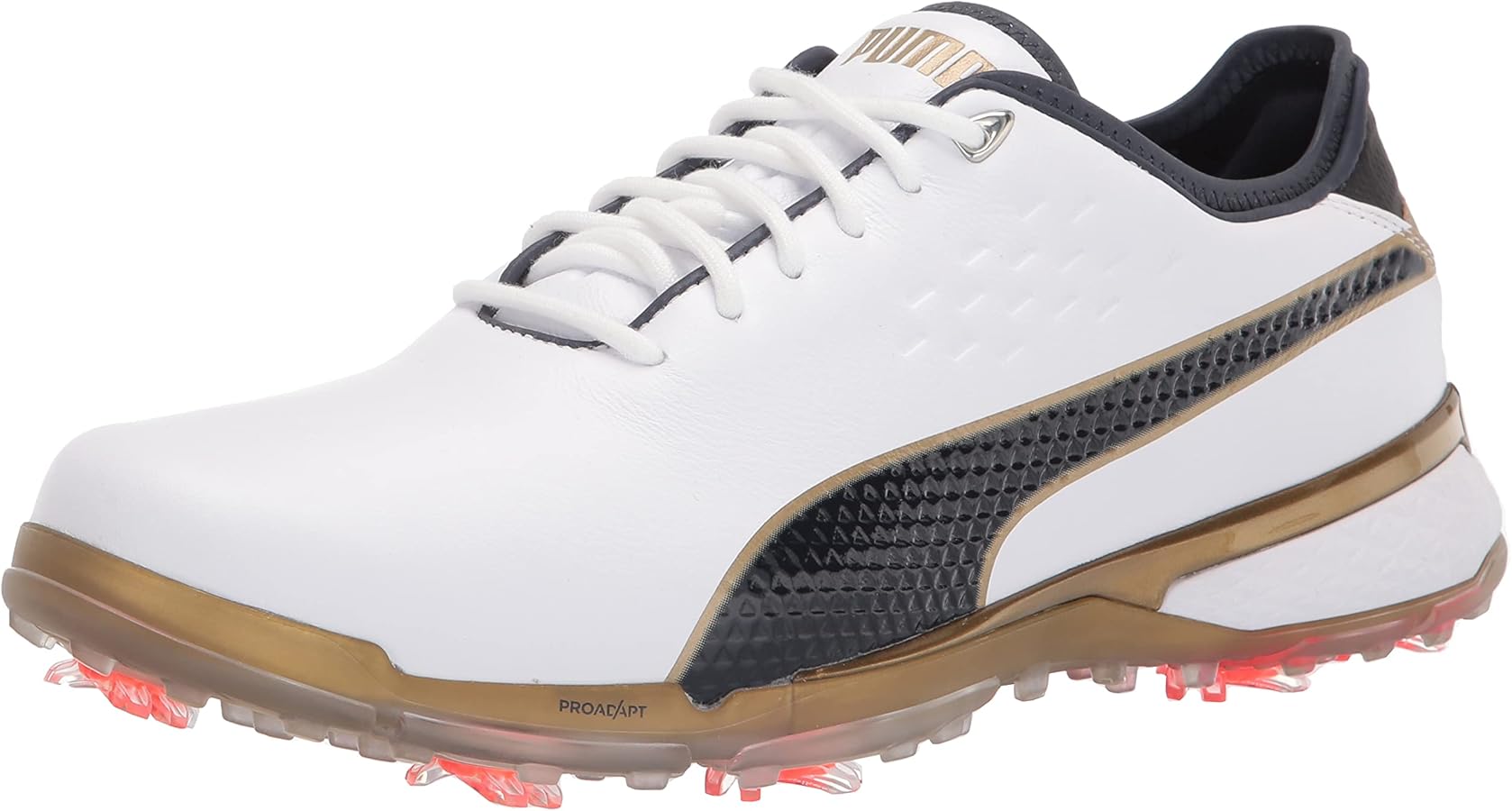 Amazon | Puma メンズ ゴルフシューズ, Puma ホワイト-ネイビー Amazon | Puma メンズ ゴルフシューズ, Puma ホワイト-ネイビー