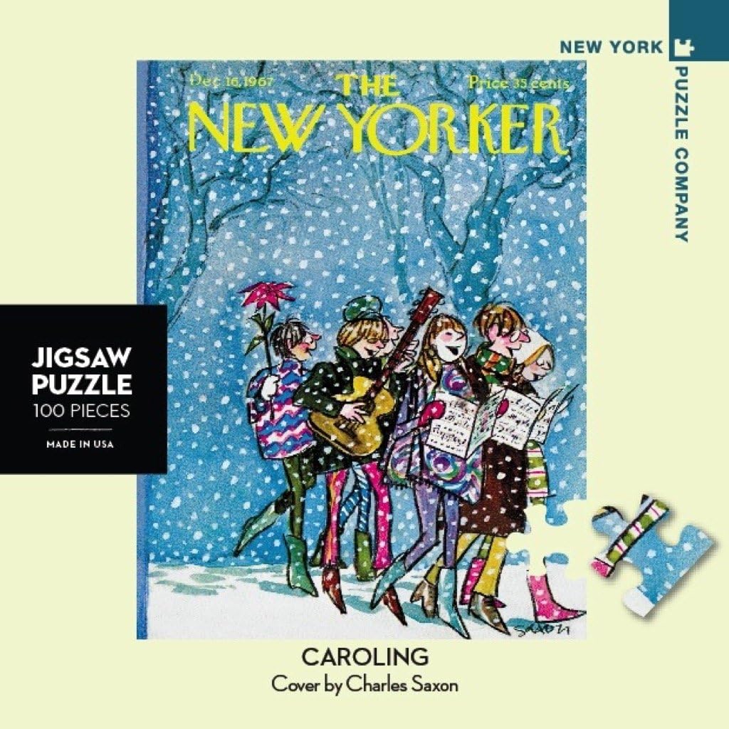 ニューヨークパズル会社 &ndash; New Yorker Caroling &ndash; 100ピースジグソーパズル