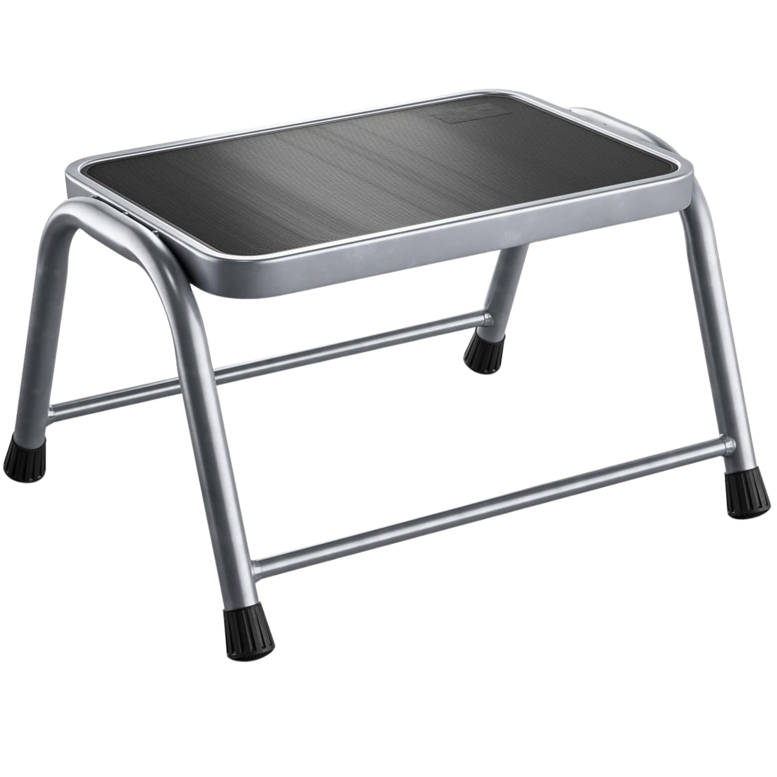Heavy Duty Caravan Step Stool - 150kg Capacity Non-Slip Steel Step