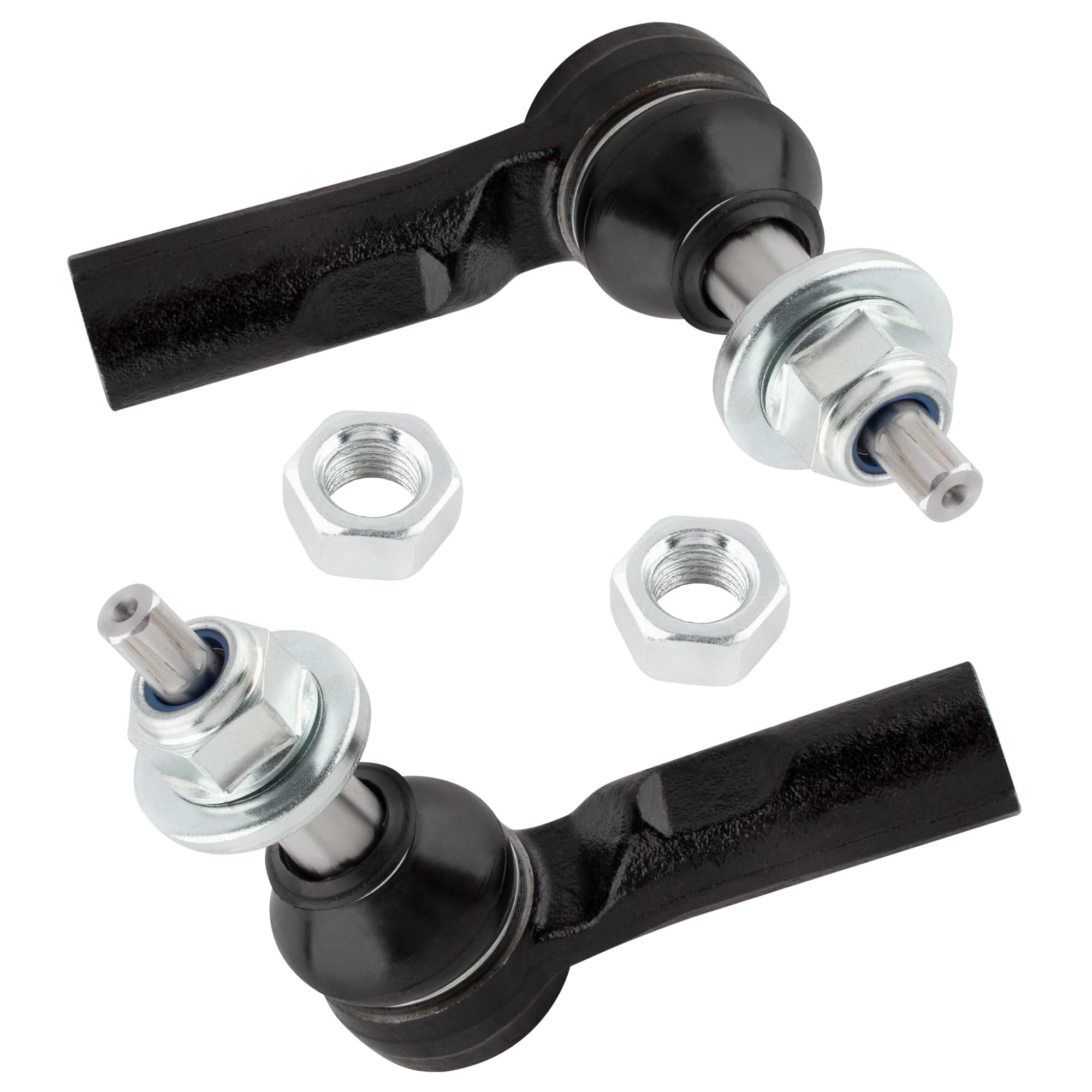 YMAUGP Pair (2) Front Outer Tie Rod Ends Driver and Passenger Side for Chrysler Aspen for Dodge Durango 2004 2005 2006 5-Lug Models w/16mm tie rod