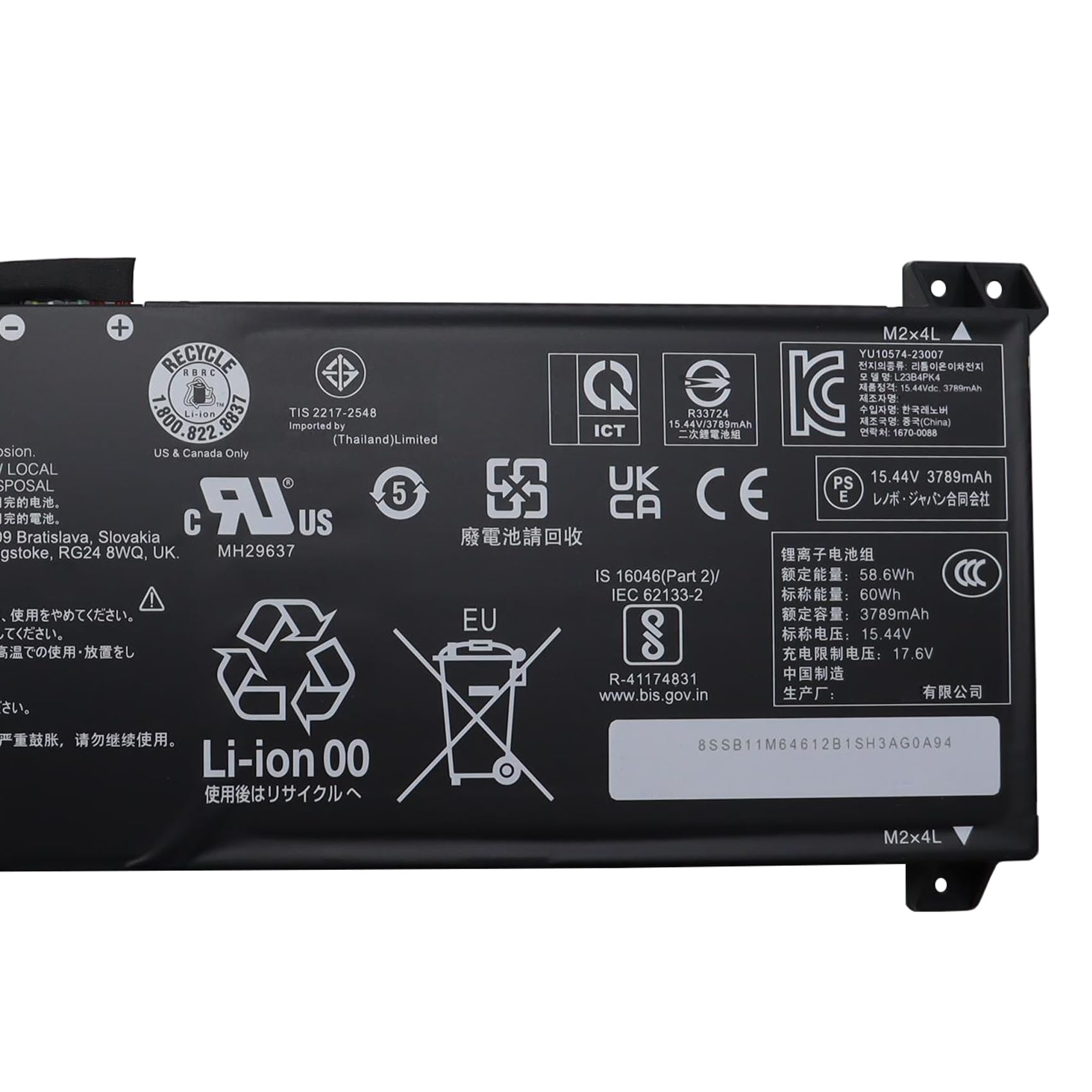Amazon.com: FCZFCZ L23B4PK4 Laptop Battery 60Wh Replacement for