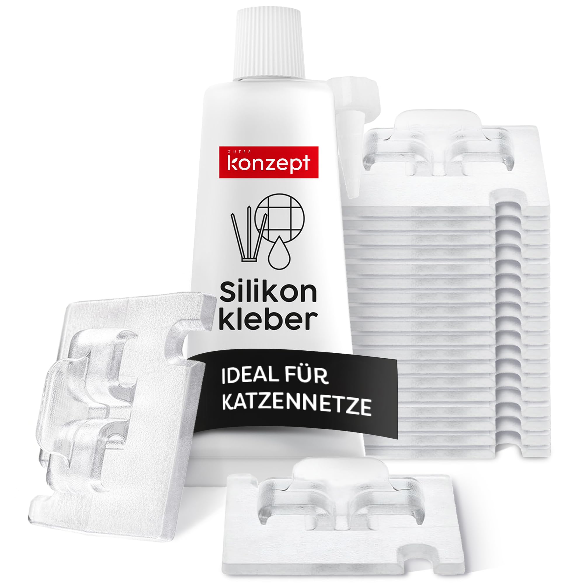 4 Betthimmel Haken Set - Selbstklebende Deckenhaken Ohne Bohren