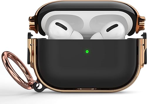 Miniatura 20 de Maxjoy Funda para AirPods Pro de 2ª/1ª generación con cerradura, bonita funda para AirPods Pro 2, funda protectora dura para AirPod Pro para mujeres