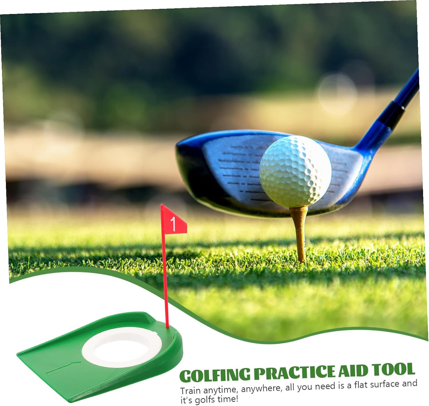3pcs Golf Putting Cup Set Putting Practice Aids with Regulation Hole Design Durable Plastic for Home Use and Training Sessions