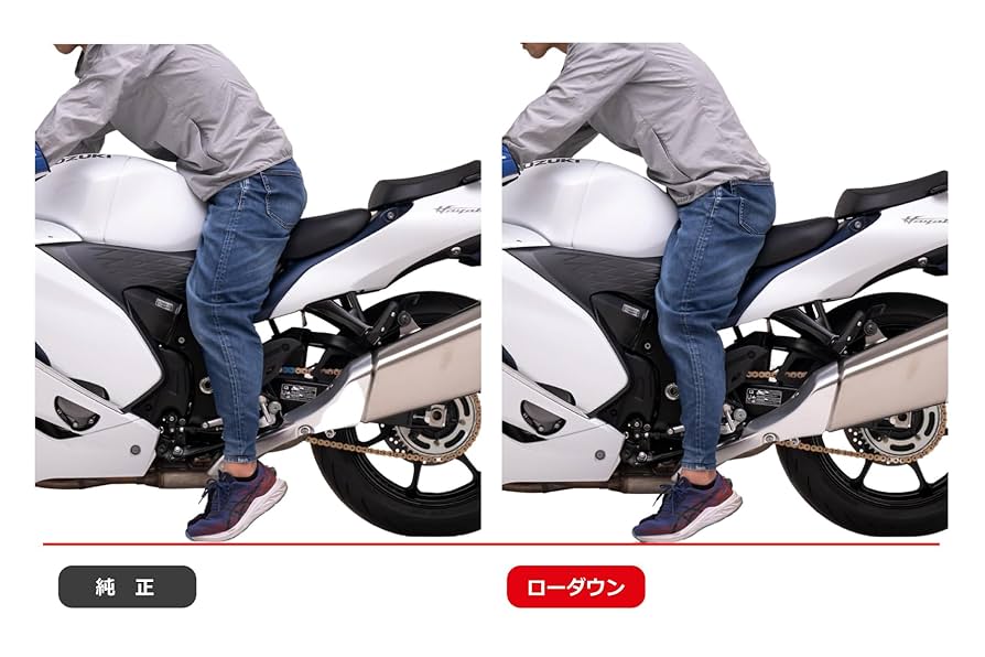 ハヤブサ　GSX1300R ゲル入りローダウンシート ハヤブサ GSX1300R ゲル入りローダウンシート