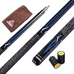 CUESOUL 58 Inch 19oz 1/2 Maple Billiard Stick Pool Cue Set 11.5mm/13mm Tip[Weight Adjustable]