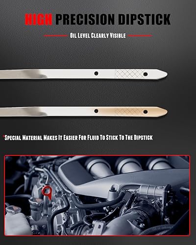 Miniatura 382 de CCIYU L3G6-10-450F - Varilla de aceite de motor de repuesto para Mazda 3 2012-2015 para Mazda 5 2011-2013 para Mazda 6 2010-2012 para Mazda CX-7 Dip