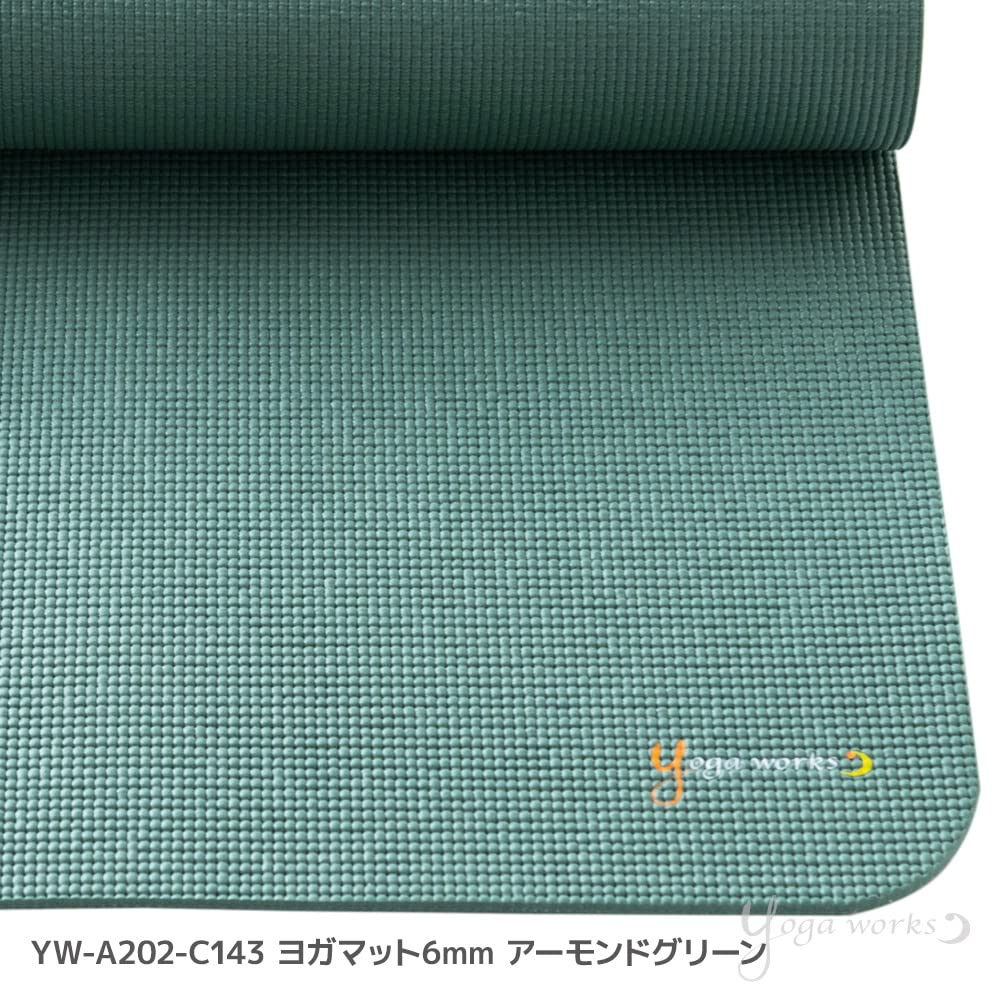 Amazon | ヨガワークス(Yogaworks) ヨガマット6mm アーモンド