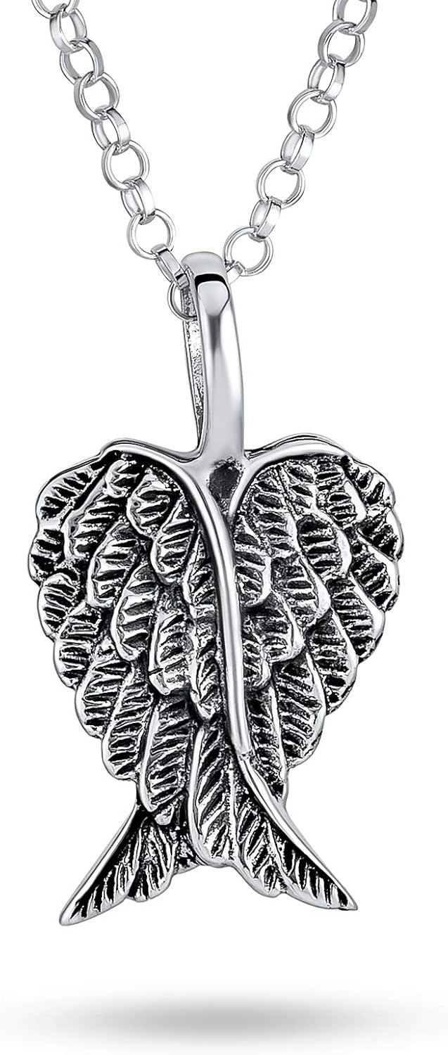 アンティーク ビンテージ ペンダント ハート エンジェル シルバー 925