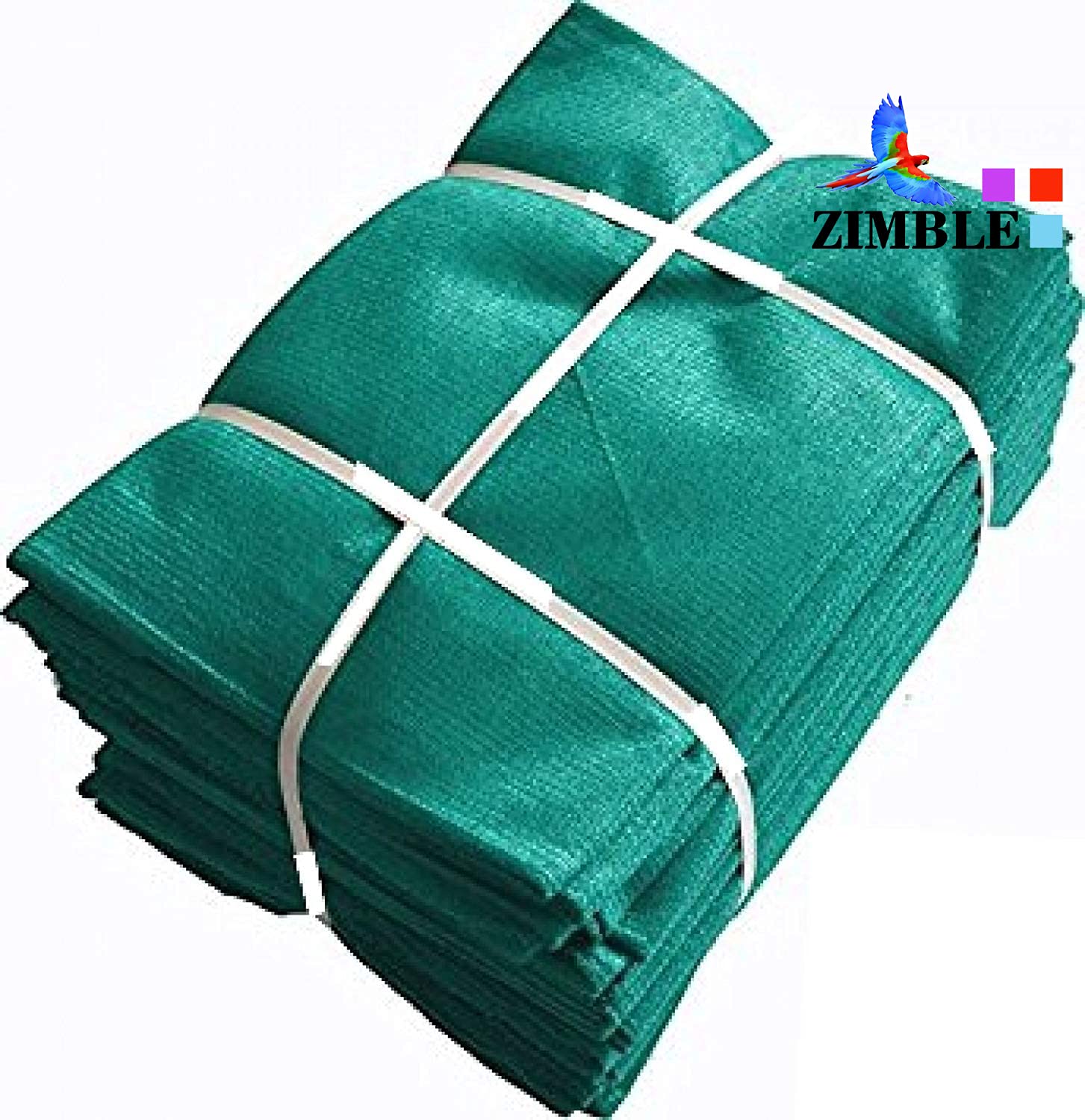 Zimble Green Shade Net-75% (1.5x3 Mtr)-(5x10ft) UV Stabilized,with Four Side,Strong Border-with Niwar Stiching Sun Light Blocking,Multipurpose for Home Balcony,Agro net,Terrace Garden,Sun Shade (B0951TDX6D) Amazon Price History, Amazon Price Tracker